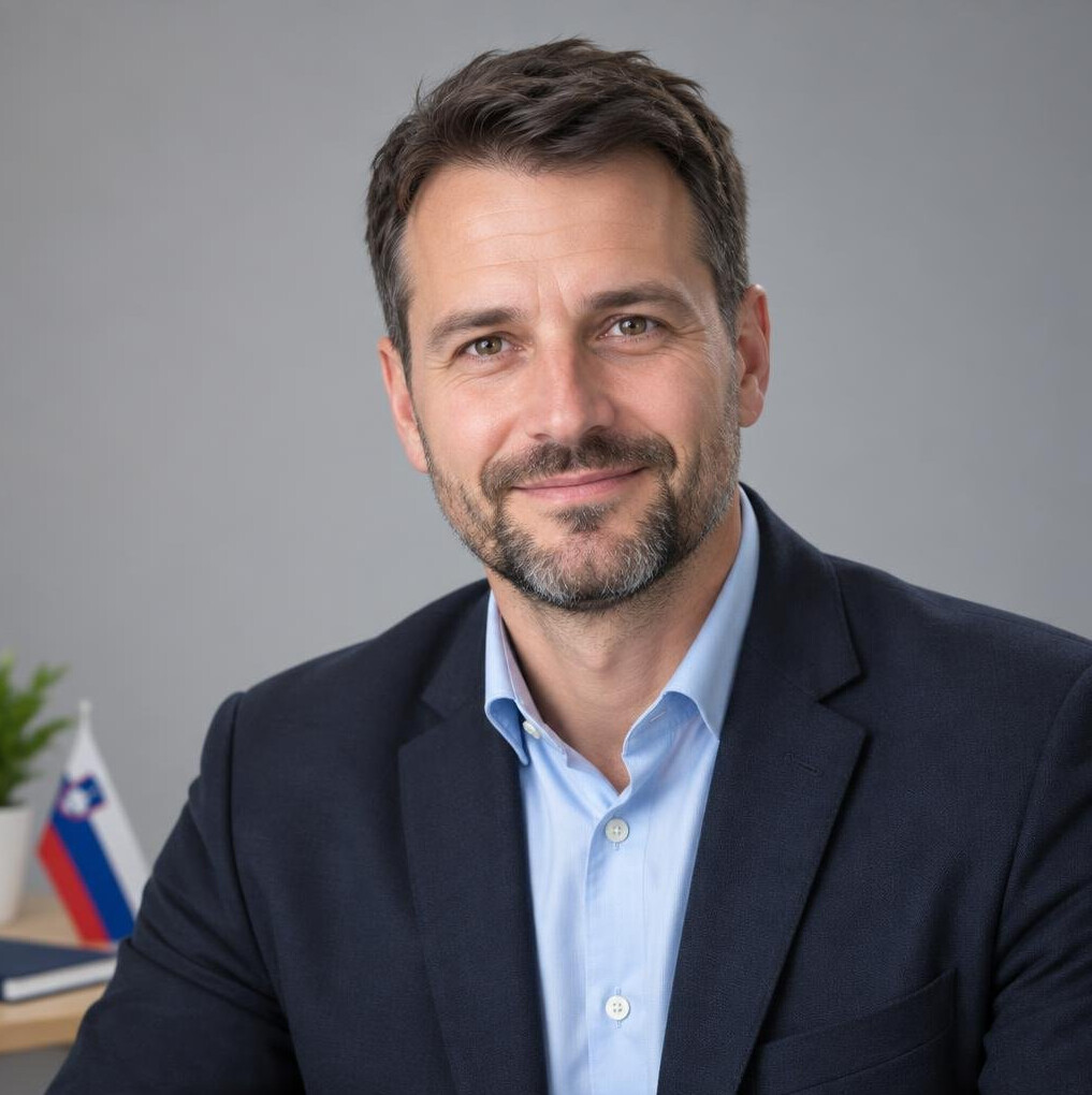 Professional man portrait with beard