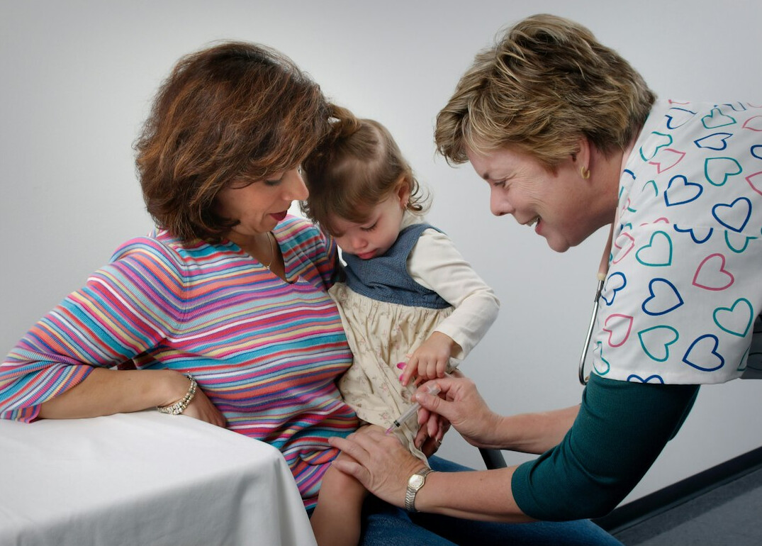 doctor with family